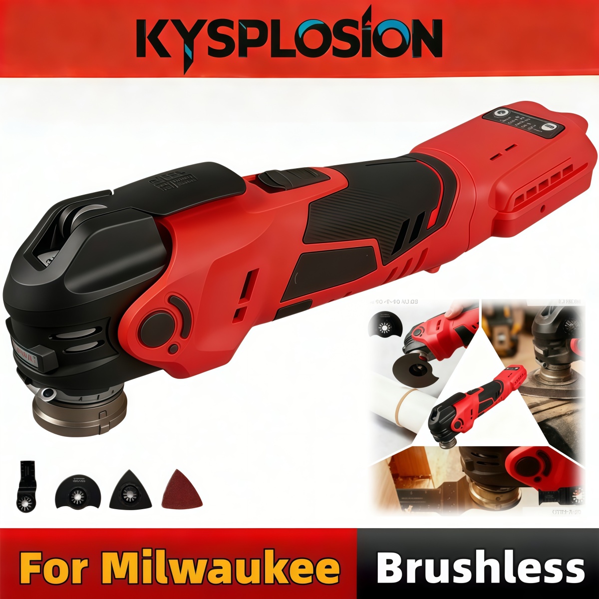 Oscillating Multi Tool - 5-Speed Brushless Cordless Oscillating Multi Tool