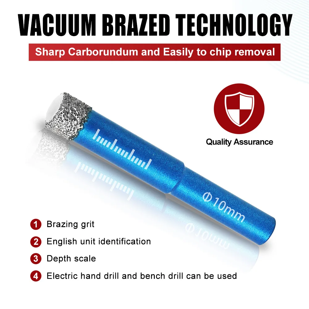 Tile Cutter Electric - Diamond Brazed Dry Drilling Bit Porcelain