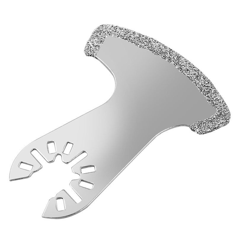 Oscillating Multi Tool - Horseshoe‑Shaped Diamond Sand Saw Blade, Multi‑Purpose