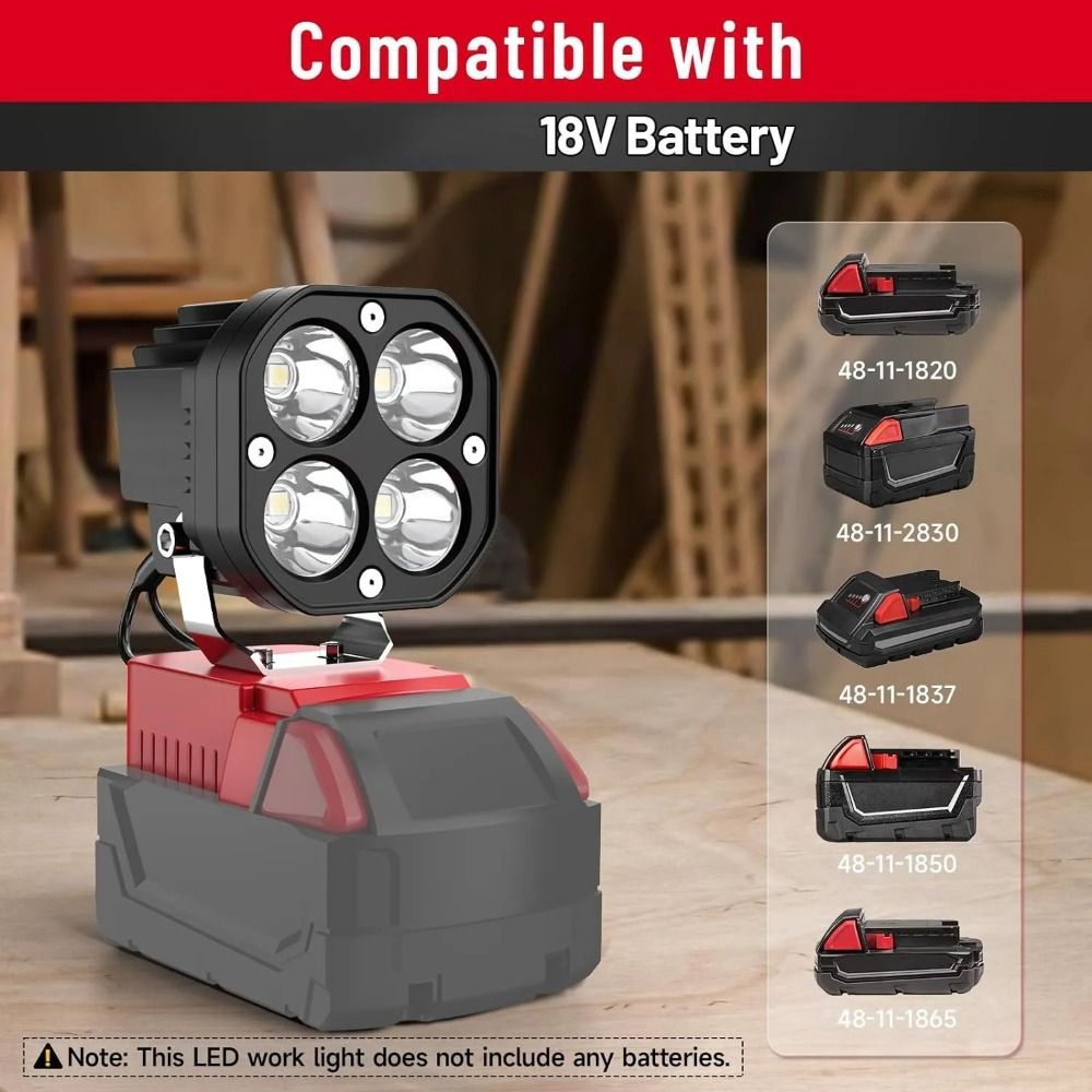 6500K, 6000LM Job Site Lightin - Power Tools Construction review and price