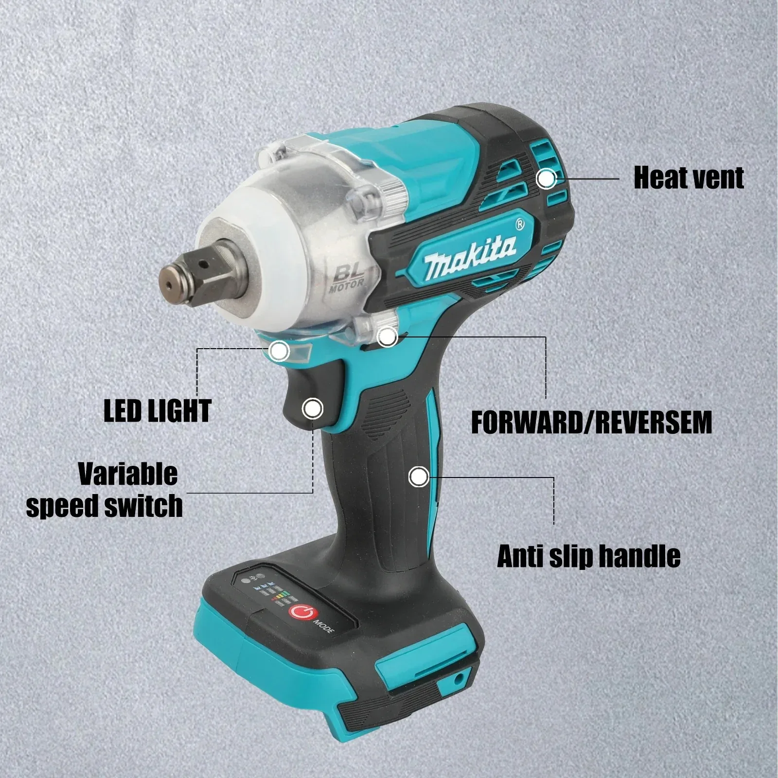 Brushless Makita DTW300 Batter - Power Tools Repairs review and price