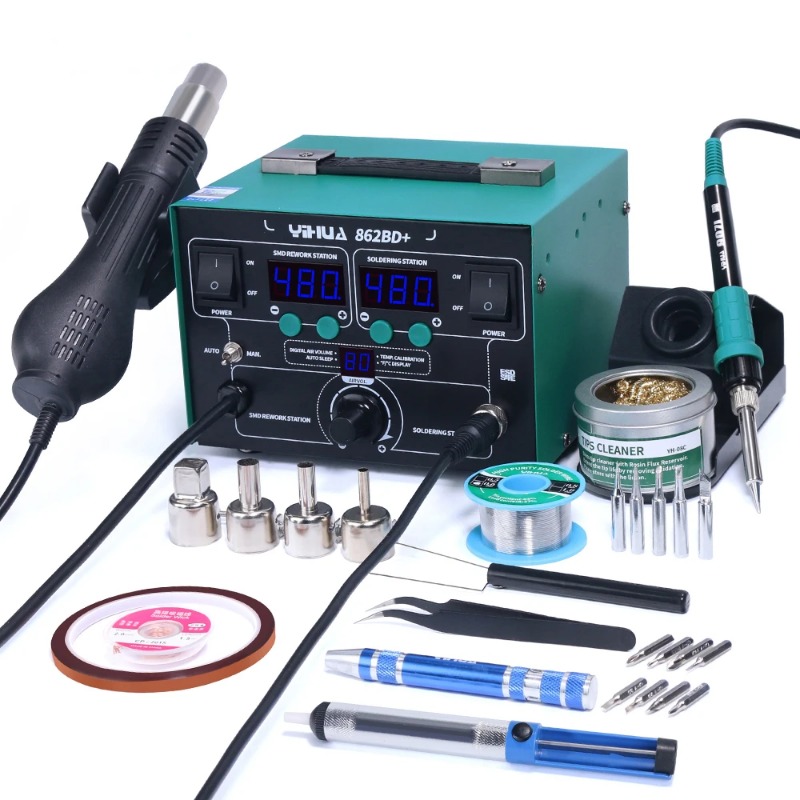 862BD+ Hot Air Gun Soldering S - Power Tools Used In Welding review and price