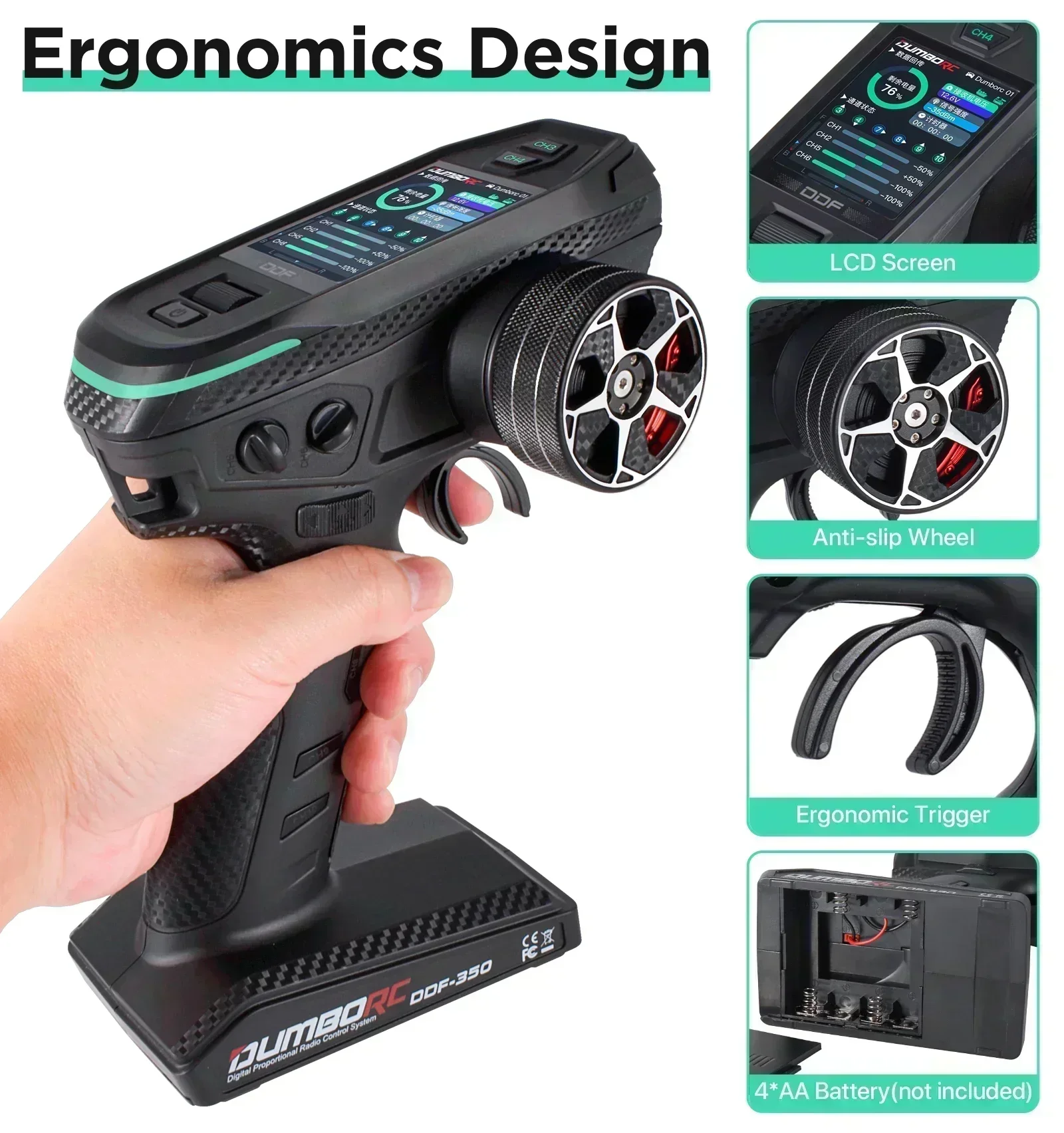 DUMBORC DDF-350 10CH RC Remote - Impact Driver Cordless review and price