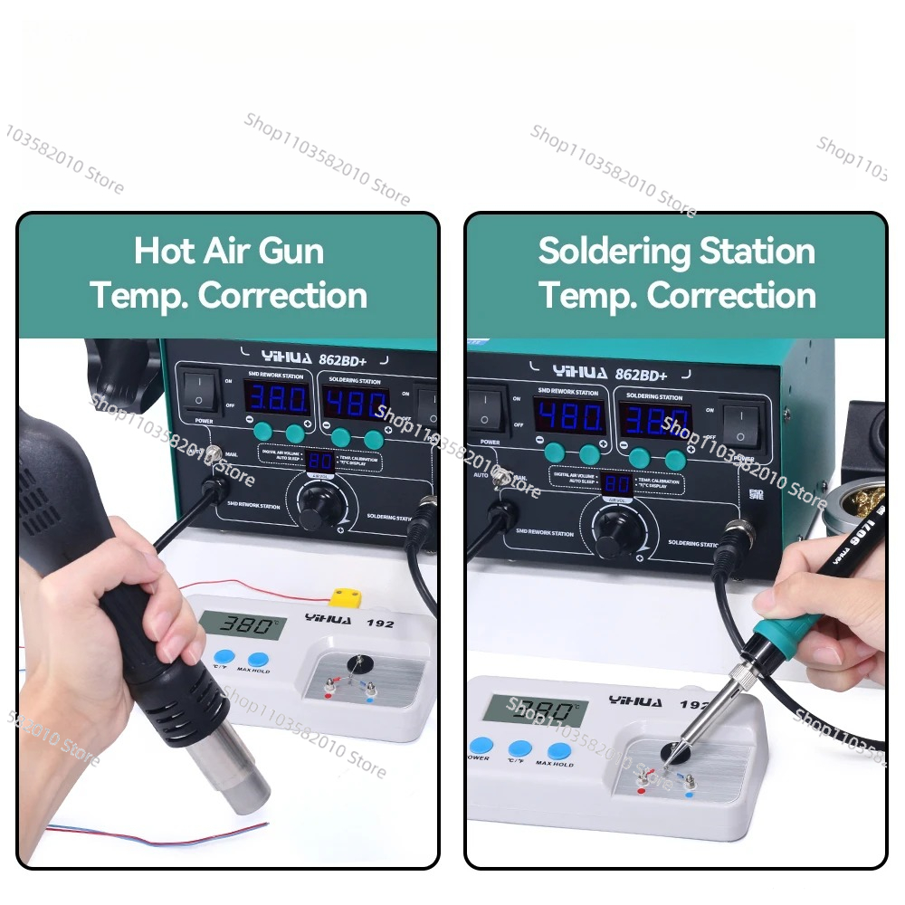 YIHUA 862BD+ Hot Air Gun Solde - Power Tools Used In Welding review and price