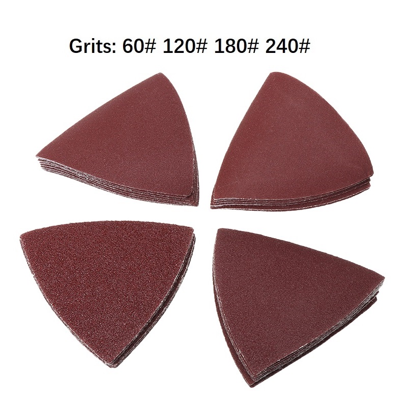 40pc Triangle Sandpaper 60/120 - Oscillating Multi Tool review and price
