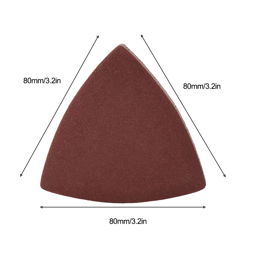 40pc Triangle Sandpaper 60/120 - Oscillating Multi Tool review and price