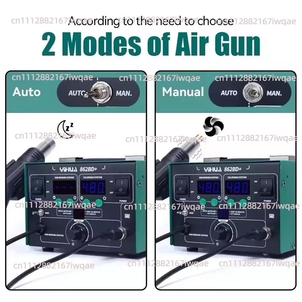 YIHUA 862BD+ Hot Air Gun Solde - Power Tools Used In Welding review and price