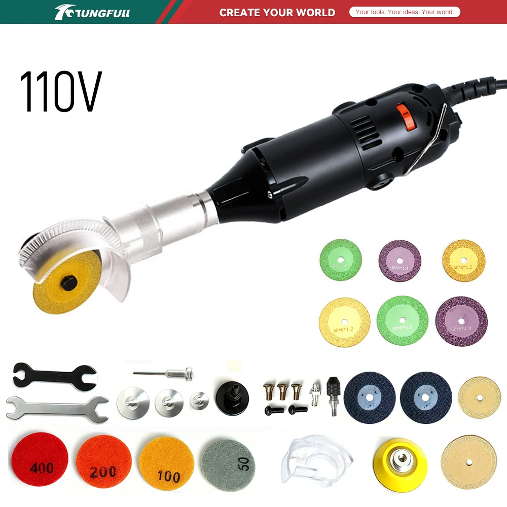TUNGFULL 110V Mini Angle Grind - Power Tools Diy review and price