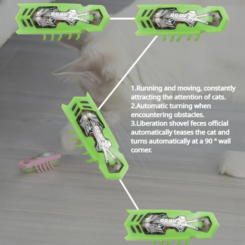 Cat Toys Light-up Electric Wor - Power Tools Cat review and price