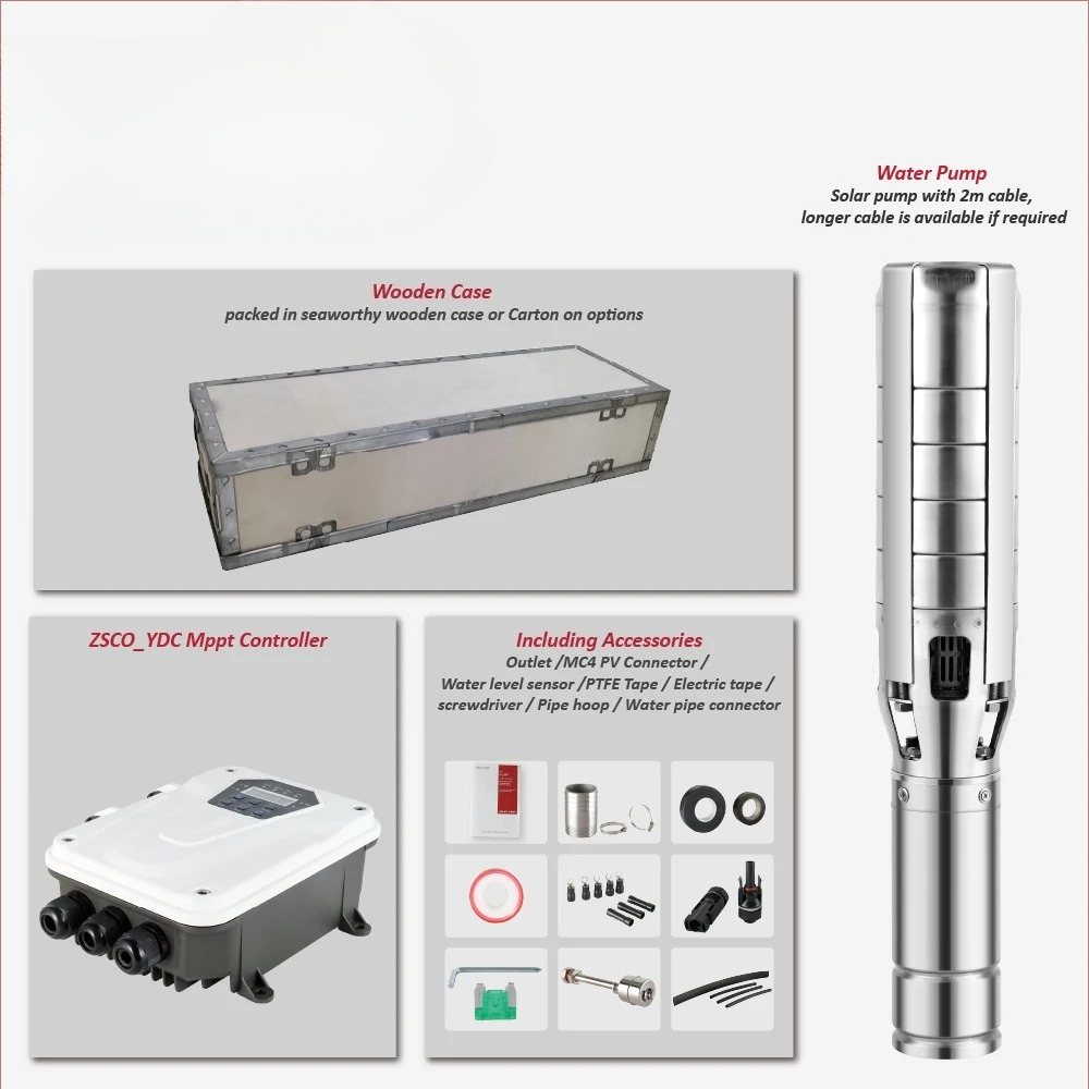 6 Inch Solar Water Pump With 3 - Power Tools Manufacturers In China review and price